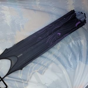 Torrid Disney Ursula tentacles sheer mesh HiLow Dress